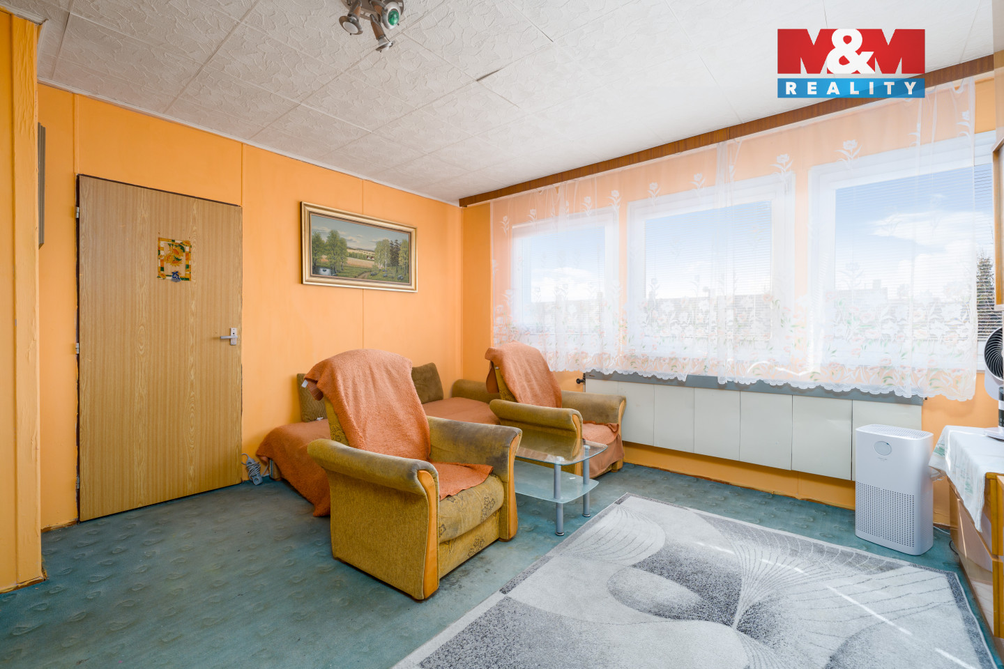 Obývací pokoj v poschodí