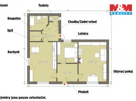 Prodej chaty/rekreačního objektu, 80 m²