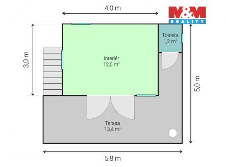 Prodej chaty/rekreačního objektu, 30 m²