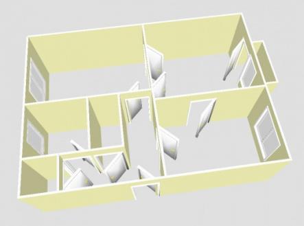 Pronájem bytu, 2+1, 54 m²