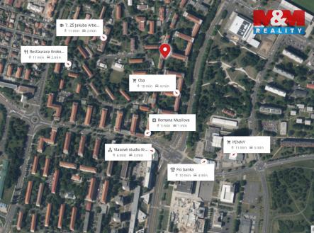 Pronájem bytu, 2+1, 54 m²