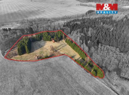 Prodej pozemku, les, 16 741 m²