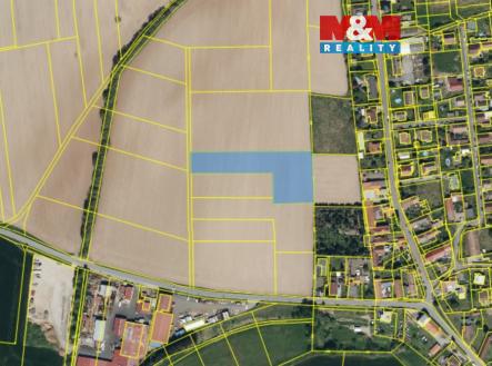 Prodej pozemku, zemědělská půda, 1 891 m²