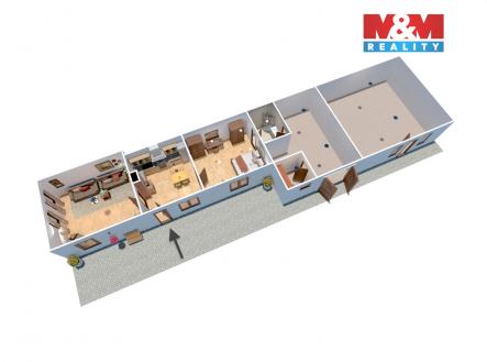 Prodej domu/vily, 71 m²