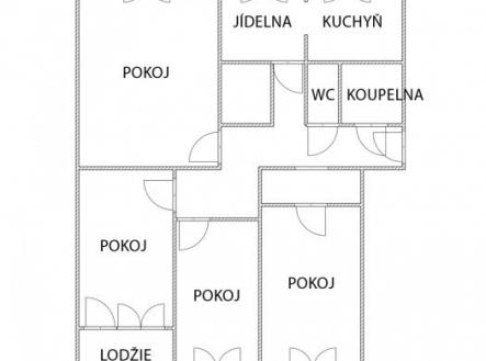 Prodej bytu, 4+1, 97 m²