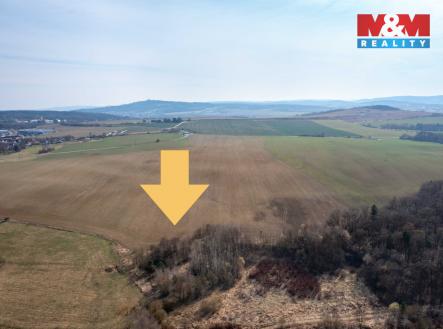 Prodej pozemku, zemědělská půda, 14 072 m²