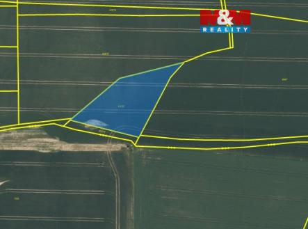 Prodej pozemku, zemědělská půda, 2 841 m²