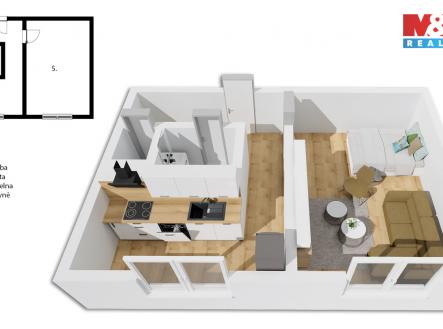 Prodej bytu, 1+1, 36 m²