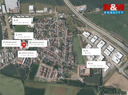 Pronájem bytu, 2+kk, 43 m²