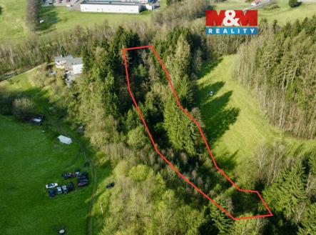 Prodej pozemku, les, 4 113 m²