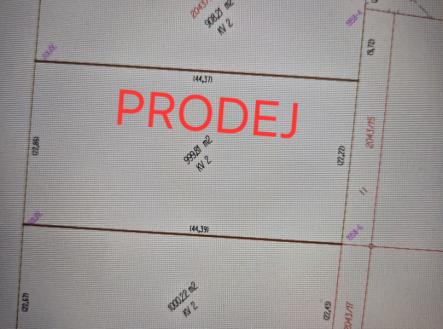 Prodej pozemku pro bydlení, 999 m²