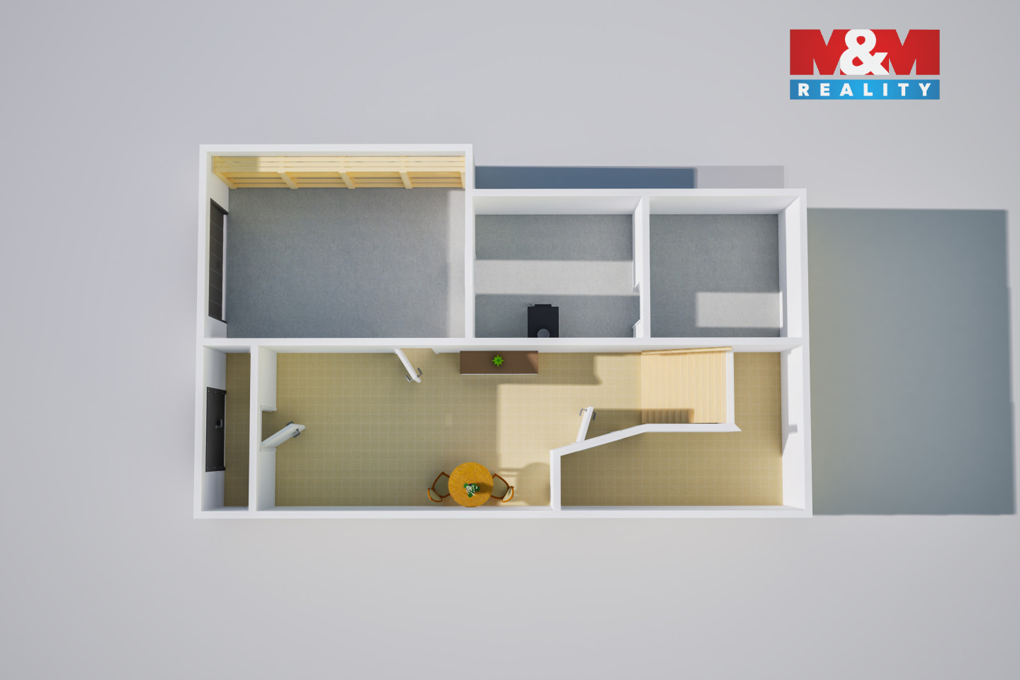 Půdorys - předsíň přízemí