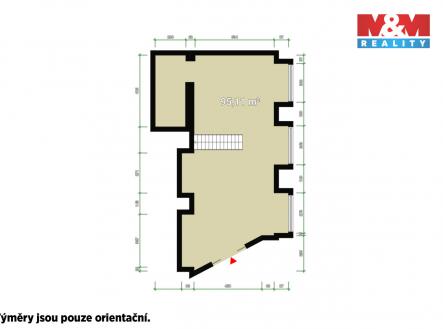Pronájem obchodní prostor, 304 m²