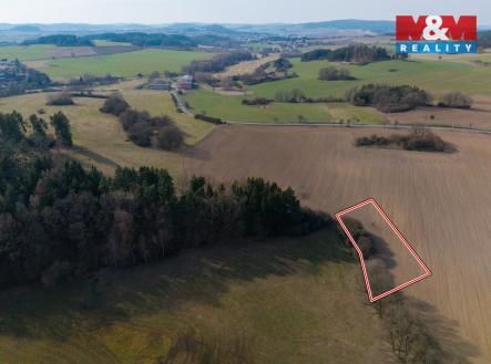 Prodej pozemku, zemědělská půda, 1 277 m²