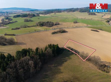 Prodej pozemku, zemědělská půda, 1 277 m²