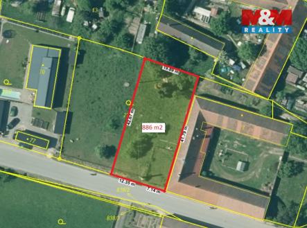 Prodej pozemku pro bydlení, 886 m²