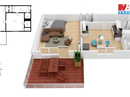 Prodej bytu, 1+1, 36 m²