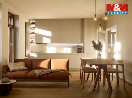 Prodej bytu, 2+kk, 56 m²