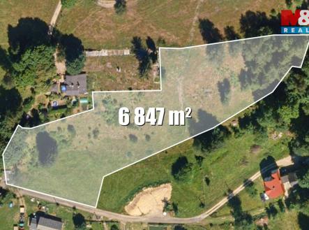 Prodej pozemku, trvalý travní porost, 6 847 m²