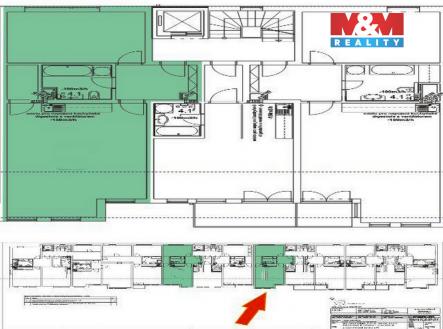Pronájem bytu, 2+kk, 63 m²