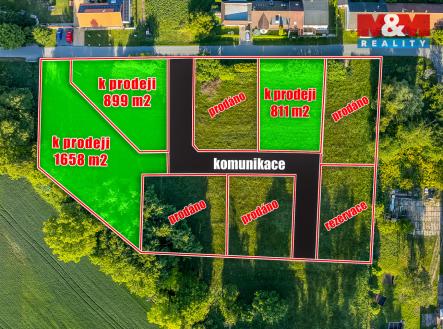 Prodej pozemku pro bydlení, 899 m²