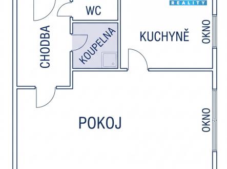 Prodej bytu, 1+1, 36 m²