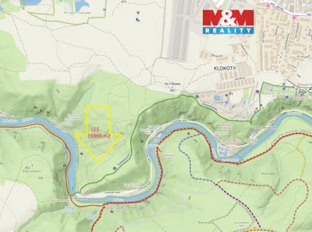 Prodej pozemku, les, 16 969 m²