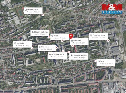 Pronájem bytu, 2+1, 53 m²