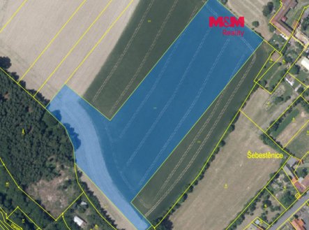 Prodej polí, 2,6 ha, Šebestěnice, okr. Kutná Hora
