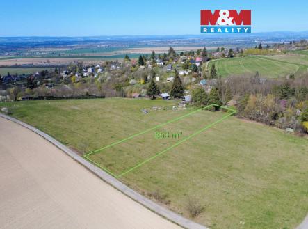 Prodej pozemku, zemědělská půda, 863 m²