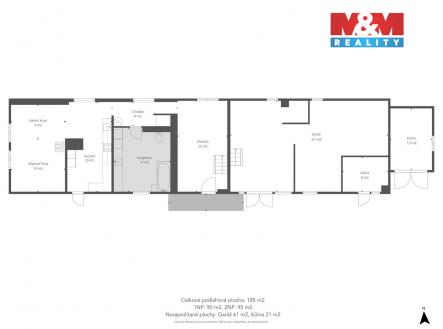Prodej domu/vily, 180 m²