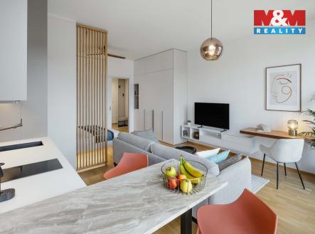 Pronájem bytu, 1+kk, 38 m²