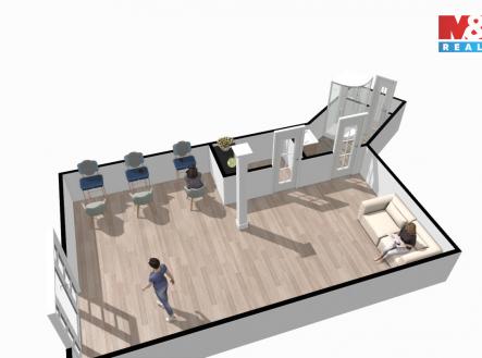 Pronájem obchodní prostor, 48 m²