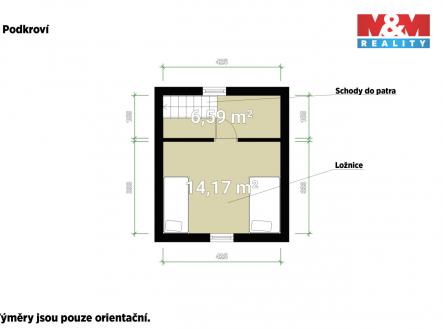 Prodej chaty/rekreačního objektu, 50 m²