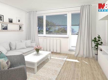 Prodej bytu, 2+1, 58 m²