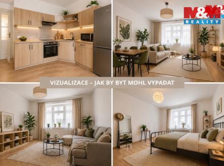 Prodej bytu, 2+kk, 52 m²