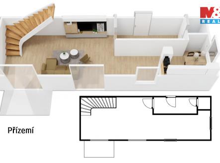 Prodej bytu, 3+kk, 106 m²