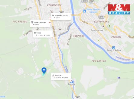 Prodej pozemku, les, 1 939 m²