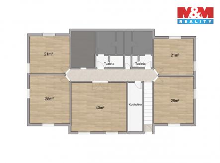 Pronájem kanceláře, 138 m²