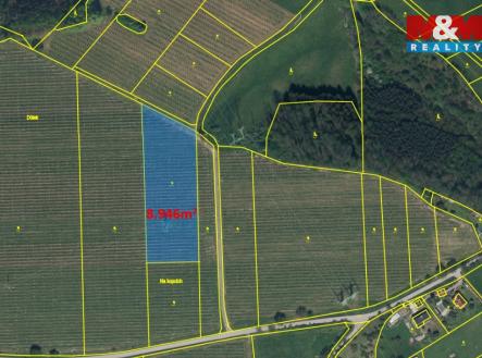 Prodej pozemku, zemědělská půda, 8 946 m²