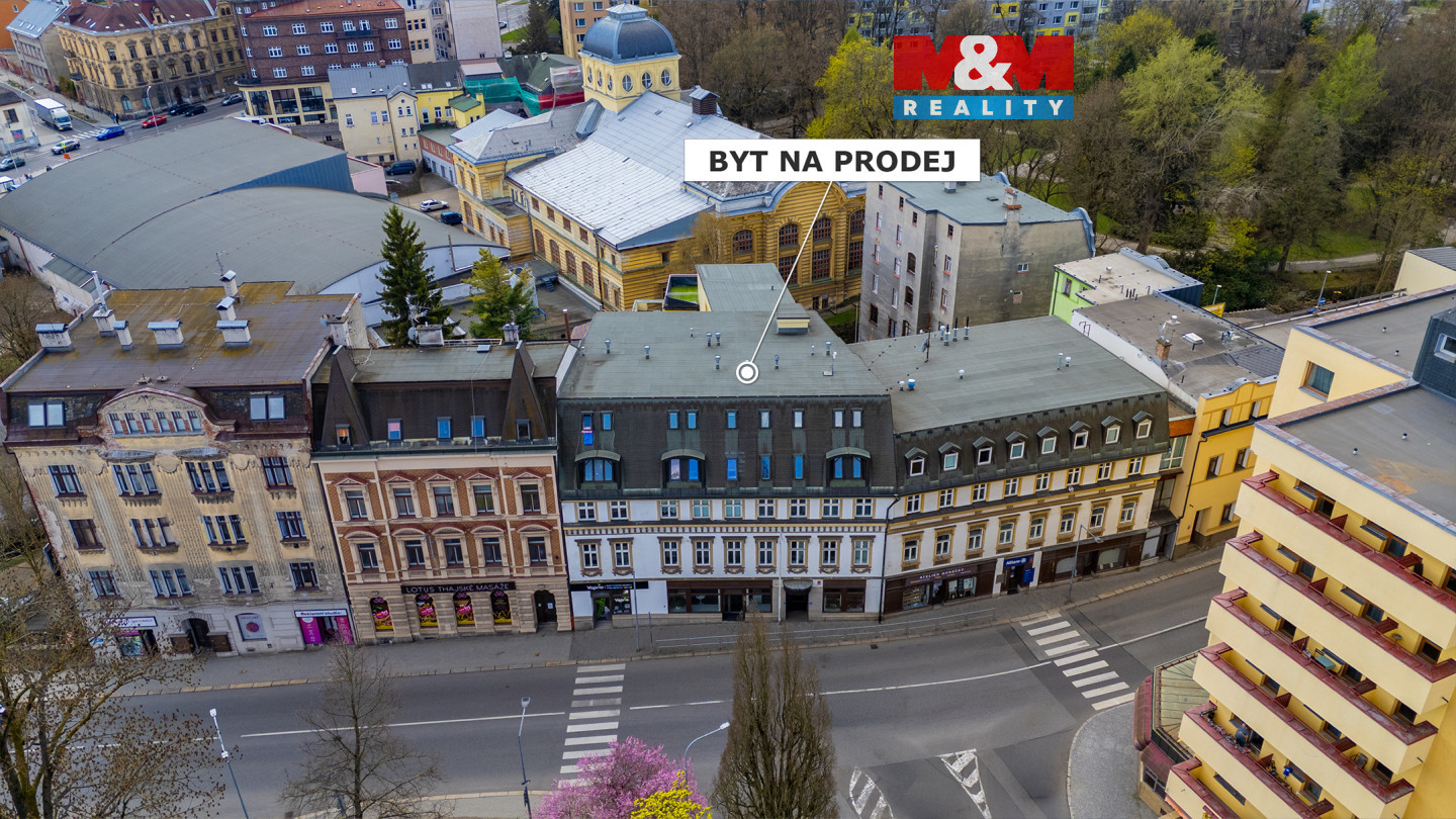 Pohled na bytový dům