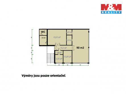Pronájem kanceláře, 198 m²