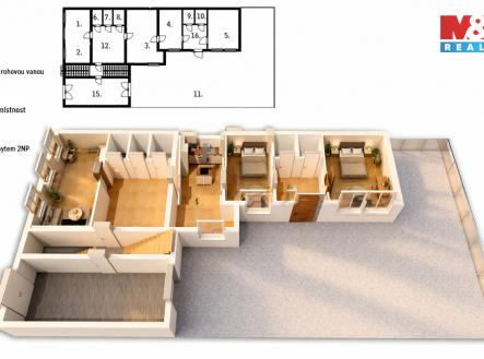 Prodej bytu, 4+1, 140 m²