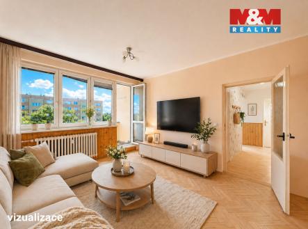 Prodej bytu, 2+1, 47 m²