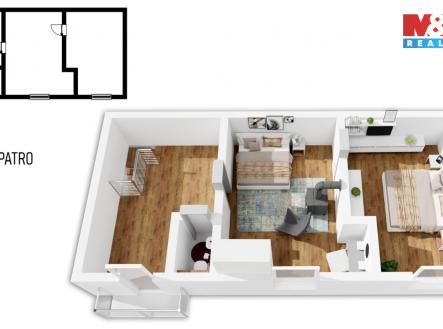 Pronájem bytu, 3+1, 97 m²