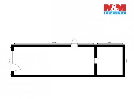 Pronájem obchodní prostor, 55 m²