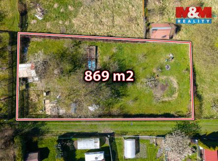 Prodej pozemku, zahrada, 869 m²