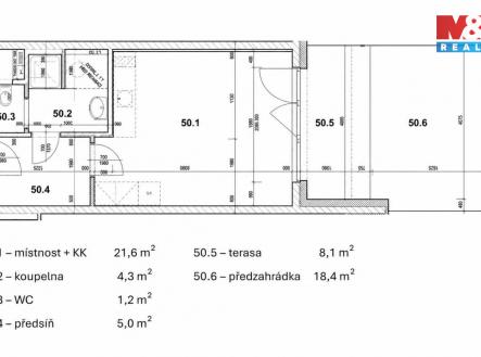 Prodej bytu, 1+kk, 32 m²