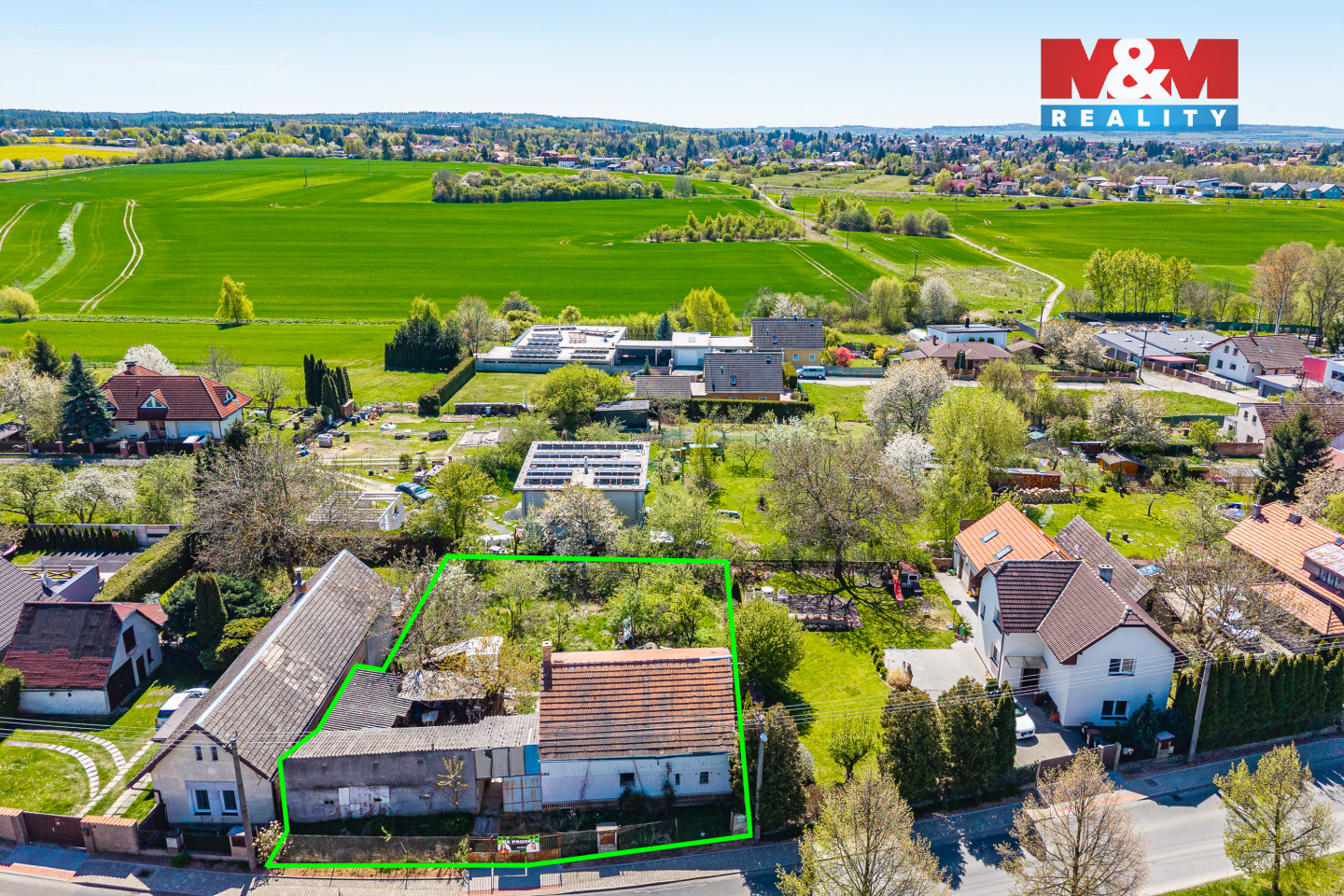 Prodej stavebního pozemku, 844 m², Pacov u Říčan, ul. Mírová