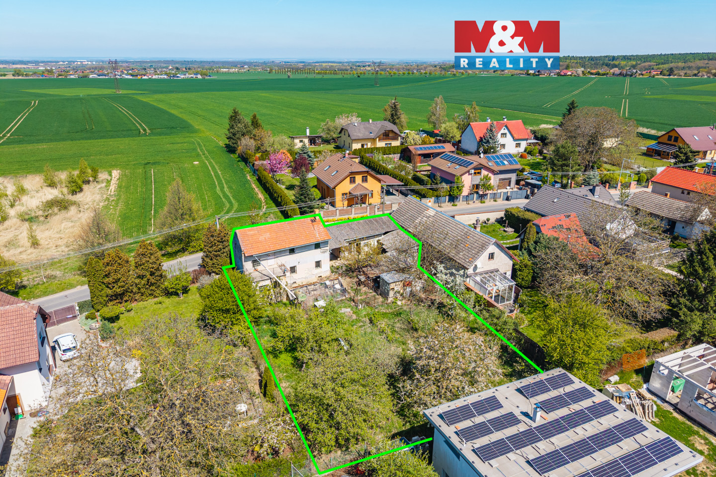 Prodej stavebního pozemku, 844 m², Pacov u Říčan, ul. Mírová